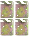 Richohome Wood Bed Rail Hook Plates - Pack Of 4. Fixed Price $12.99.