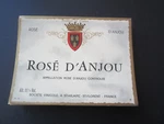Wholesale Lot Of 100 Old Vintage - Rose D'anjou French Wine Labels. Fixed Price $12.99.