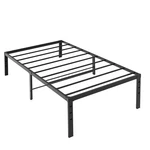 Black Twin Size Simple Basic Platform Metal Bed Frame - 12 Inch Height. Fixed Price $42.72.