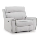 Signature Design By Ashley Tealwell White Power Recliner. Fixed Price $800.75.