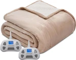 Queen Size Electric Blanket With Dual Control, 10 Heat Levels, Machine Washable. Fixed Price $62.99.
