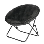Mainstays Saucer Chair Seat Stool Soft Folding Home Living Room Sofa Black. Fixed Price $39.89.