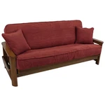 Blazing Needles Solid Microsuede Double Corded 8IN 9IN Futon Cover Set. Fixed Price $85.26.