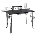 Gaming Desk Black Carbon Fiber Headphone Vr Headset 2 Controller Hooks. Fixed Price $100.00.
