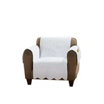 Surefit Heirloom Quilted Cotton Furniture Cover Scallop Edge Armchair Pet. Fixed Price $98.26.