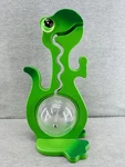 Big Belly Bank - 17" Tall Green Dinosaur Coin. Fixed Price $29.99.