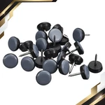 24PCS Chair Leg Floor Protectors 5/8" Ptfe Sliders Nail-on Pads Glides. Fixed Price $14.82.