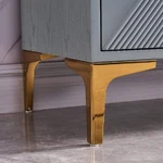 4INCH Gold Furniture Legs, Metal Feet For Cabinet Sofa Tv Stand. Fixed Price $32.99.