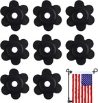 Garden Flag STOPPER,8 Pcs Stops,holder For Indoor And Outdoor Yard. Fixed Price $13.40.