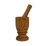 Imusa Wood Mortar & Pestle Small, Tan. Fixed Price $21.10.