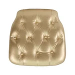 Flash Furniture Hard Tufted Vinyl Chiavari Chair Cushion Sz-tuft-gold-gg. Fixed Price $44.99.