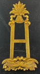 Display Easel Vintage Carved Gold 18 Wheat Design. Fixed Price $37.00.