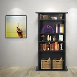Multimedia Storage Cabinet Dvd Rack Book Shelf Organizer Stand. Fixed Price $37.58.