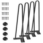 Smartstandard 16" Hairpin Furniture Legs, Metal Home Diy Projects For Nightst.... Fixed Price $28.40.