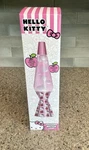 Hello Kitty 16" Lava Motion Volcano Lamp Sanrio Cherry Blossom Glow New. Fixed Price $35.00.