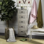 Safavieh Sarina 5-DRAWER Cabinet Vintage Grey. Fixed Price $209.28.