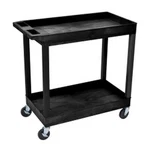Luxor EC11-B Two Shelf Utility Cart. Fixed Price $121.92.