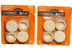 Everbilt 1-1/8 In. Off-white Rubber Leg (4-PACKS) Lot 2, Total Tips Nos. Fixed Price $5.89.