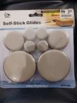 Furniture Chair Leg Glides Self Stick Adhesive 16 Pieces Floor Protection. Fixed Price $10.00.