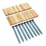 Hardware Kit For Ikea Kallax 2X4 Shelf Unit (802.758.87) - Screws & Dowels. Fixed Price $15.49.