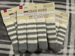 Daiso Brand: Slim Chair Leg Covers Socks Lot Of 3- 4 Pcs Sets =total 12. Fixed Price $15.00.
