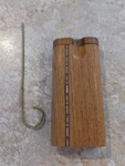 4" Natural 2-TONE Wood Swivel Cap Dugout / Cleanout. Fixed Price $24.99.
