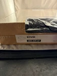 Ikea Kivik Cover For 2-SEAT Loveseat Black 002.439.37 Open-box New. Fixed Price $119.95.