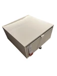 Brand New Ikea Slakt White Storage Box With Casters 803.629.74. Fixed Price $112.37.