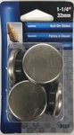 Shepherd 9101 1.25-INCH Nail On Furniture Glides, Satin Nickel Base, 4-PACK. Fixed Price $9.51.