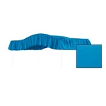 Bed Canopy - Twin Size Solid Aqua / Blue Perfect For Your Frame. Fixed Price $159.87.