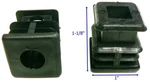 Oajen Caster Socket Furniture Insert For Stem, Use With 1" Od Tube, 4 Pcs. Fixed Price $10.99.