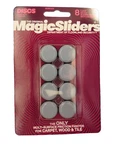 Magic Sliders Floor Slides 1" Round Package Of #08025 New. Fixed Price $7.99.