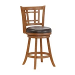 Hillsdale Fairfox Swivel Bar Stool, Counter, Oak. Fixed Price $158.81.