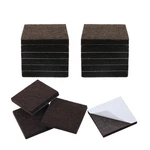 Felt Furniture Pad Square 1/2" Self Adhesive Anti-scratch Desk Protector 16PCS. Fixed Price $15.44.