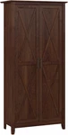 Bush Key West Tall Storage Cabinet Bing Cherry - Stylish & Functional. Fixed Price $432.99.