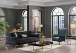Carlino Sofa, Loveseat, And Chair Livingroom Set 3 Pieces Choice 4 Colors. Fixed Price $3199.00.