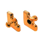 Pair Carpet Rod Brackets Solid Brass Ball End Cap Renovator's Supply. Fixed Price $27.99.