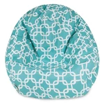 Majestic Home Goods Small Bean Bag Links Teal. Fixed Price $122.96.