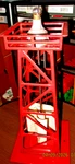 Vintage Lionel #394 Gauge Red Revolving Beacon Tower W/directions/lights Up. Fixed Price $14.99.