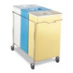 Faribo P434 C/a 3-COMPARTMENT Bin Assembly With White Lids. Fixed Price $418.80.