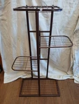 4-TIER Display Shelf Flower Plant Stand Potting Ladder Multi-use Collections. Fixed Price $69.99.