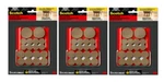 Scotch Gripping Pads Value Pack, Assorted Sizes, Brown, 36. Fixed Price $18.79.