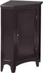 Dark Brown Freestanding Wooden Floor Cabinet With Shutter Door & Shelf. Fixed Price $159.99.