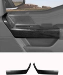 2-PIECE Black Wood Grain Front Door Handle Trim Cover Ford F150 2021-PRESENT. Fixed Price $72.96.