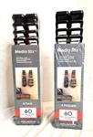 Atlantic Media Stix For Dvds Cds Video Games Wall Mount 4 Pack Holds 60 Lot Of 2. Fixed Price $45.16.