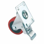 Woodriver 4" Caster Double Locking Swiveling With Hole Mounting Plate. Fixed Price $28.98.