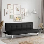 Serta Jameson Armless Tufted Convertible Sleeper Futon Sofa (black). Fixed Price $199.00.