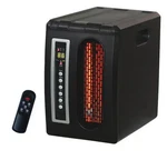 Comfort Glow Qde 1320 Compact Infrared Quartz Heater W/remote 1500W 1000 Sq' Ft. Fixed Price $34.95.