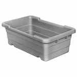 Channel Cross Stacking Polyethylene Lug Gray 15.75" W X 8.5" 24.75" D. Fixed Price $53.63.