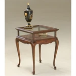 Beaumont Lane Curio Table In Cherry. Fixed Price $341.99.